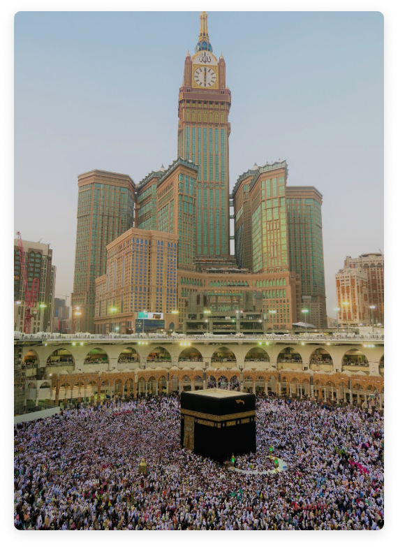 Beautiful Haram View During Umrah 